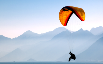 Parapente en montagne